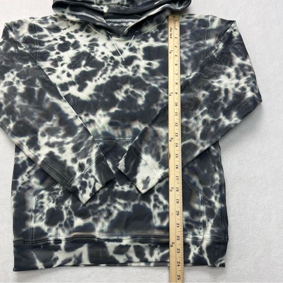Lululemon Women’s Hoodie Sweatshirt All Yours Gray Tie Dye Size 6 - Picture 2 of 4